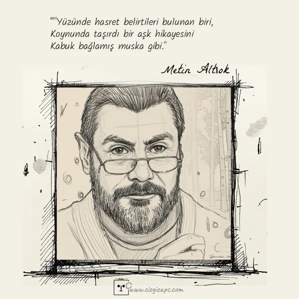 Metin Altıok #cizgicaps #cizerekanlat #MetinAltıok #demirhanocak